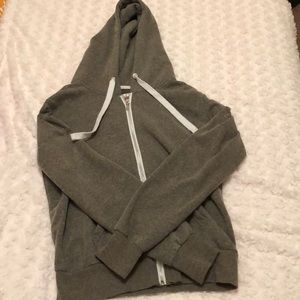 Zip up jacket with hood